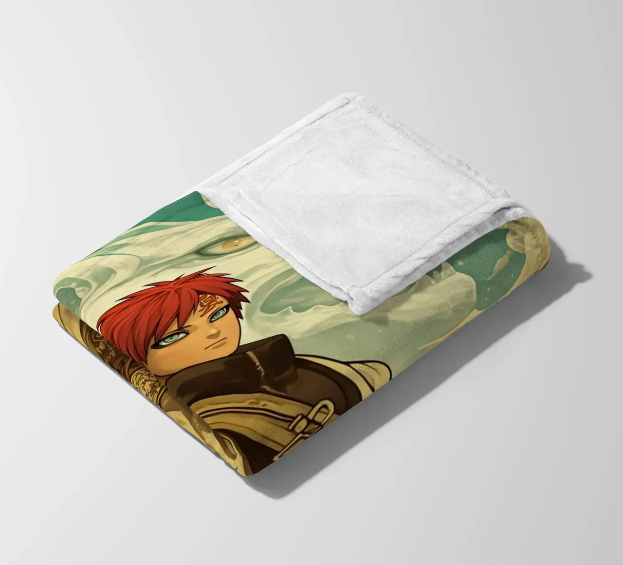Naruto fleece blanket by Fleur de Lys