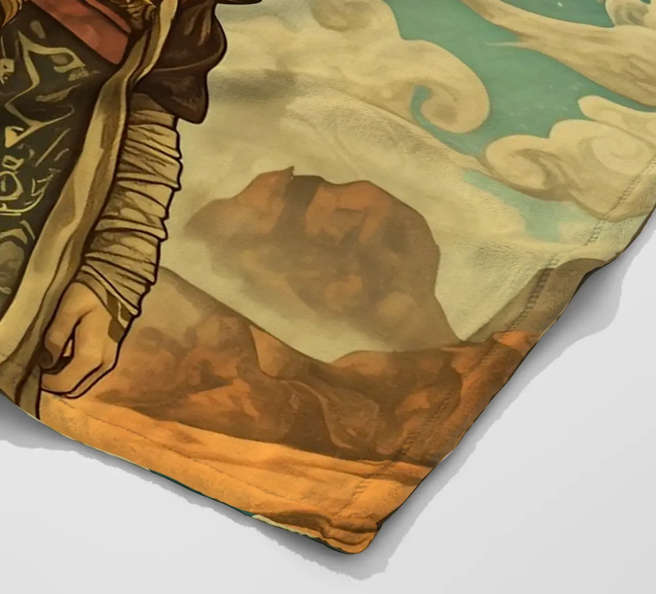 Naruto fleece blanket by Fleur de Lys
