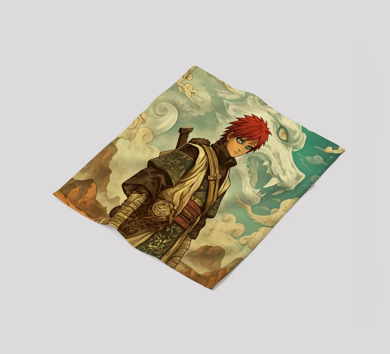 Naruto fleece blanket by Fleur de Lys