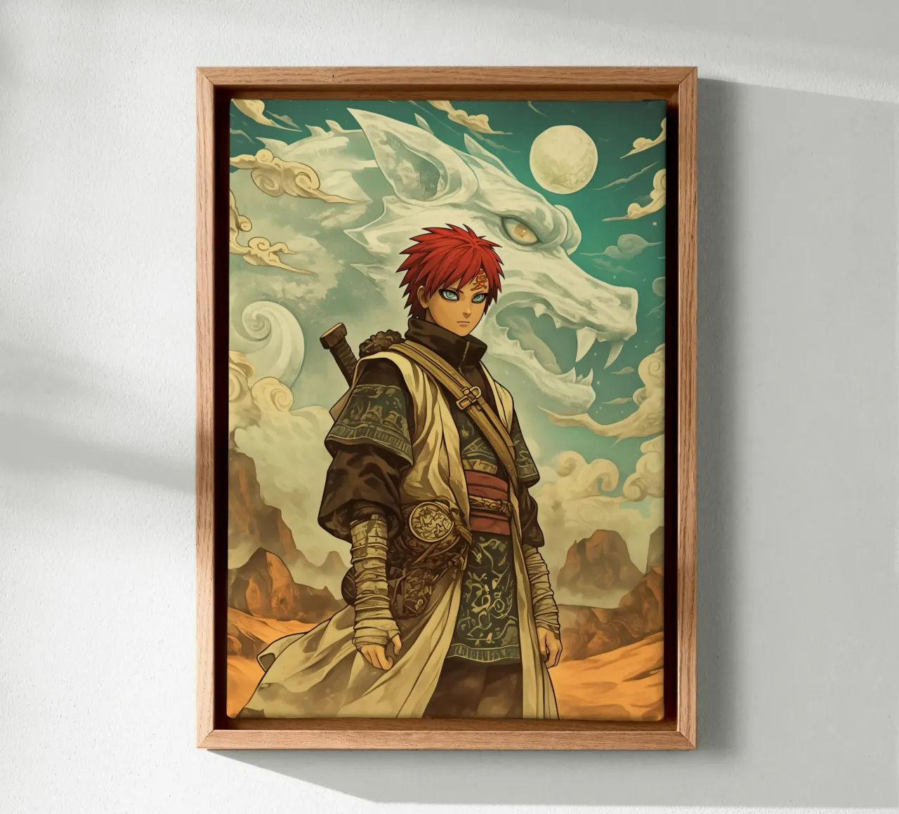 Naruto canvas by Fleur de Lys