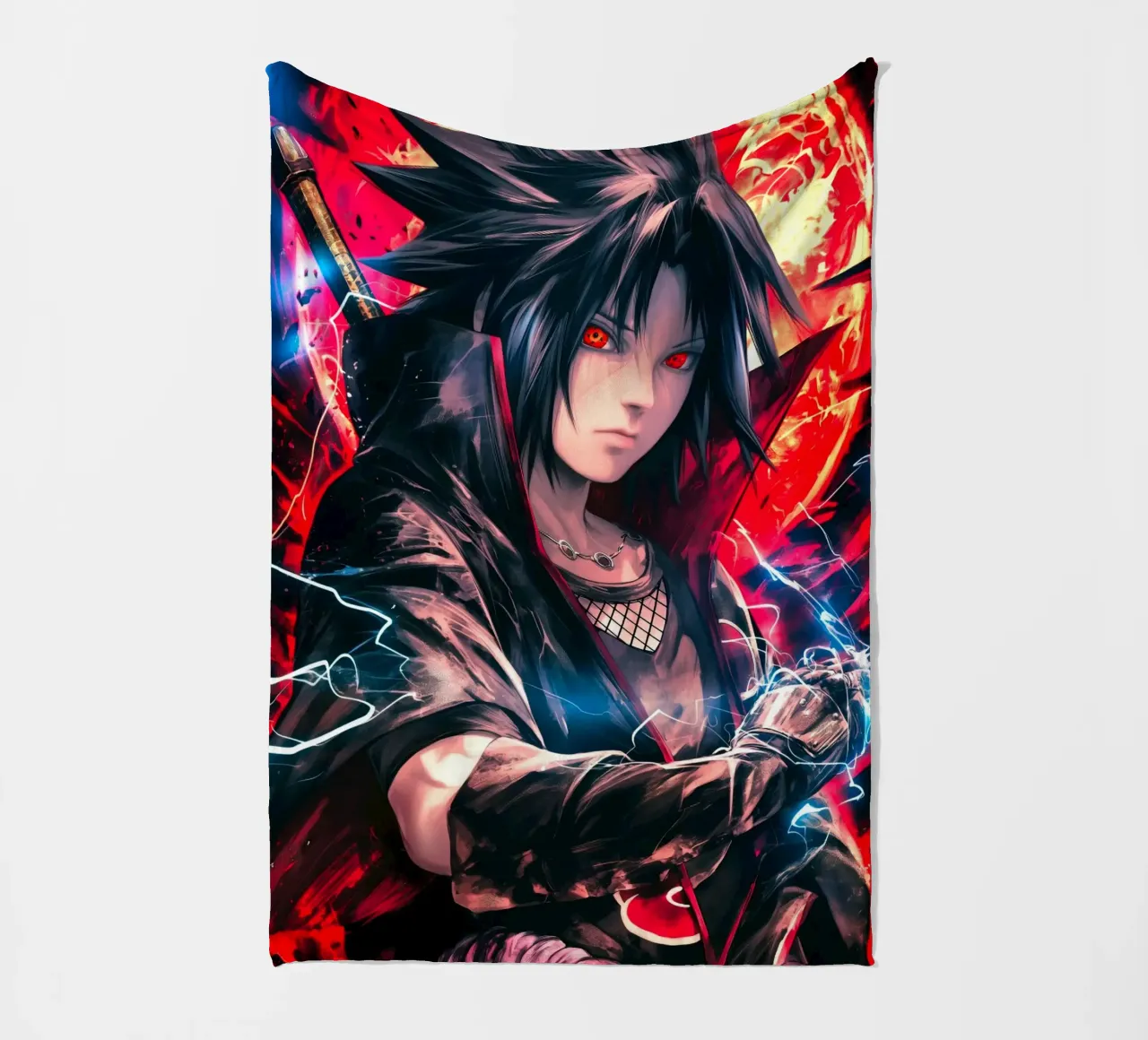 Naruto fleece blanket by Fleur de Lys