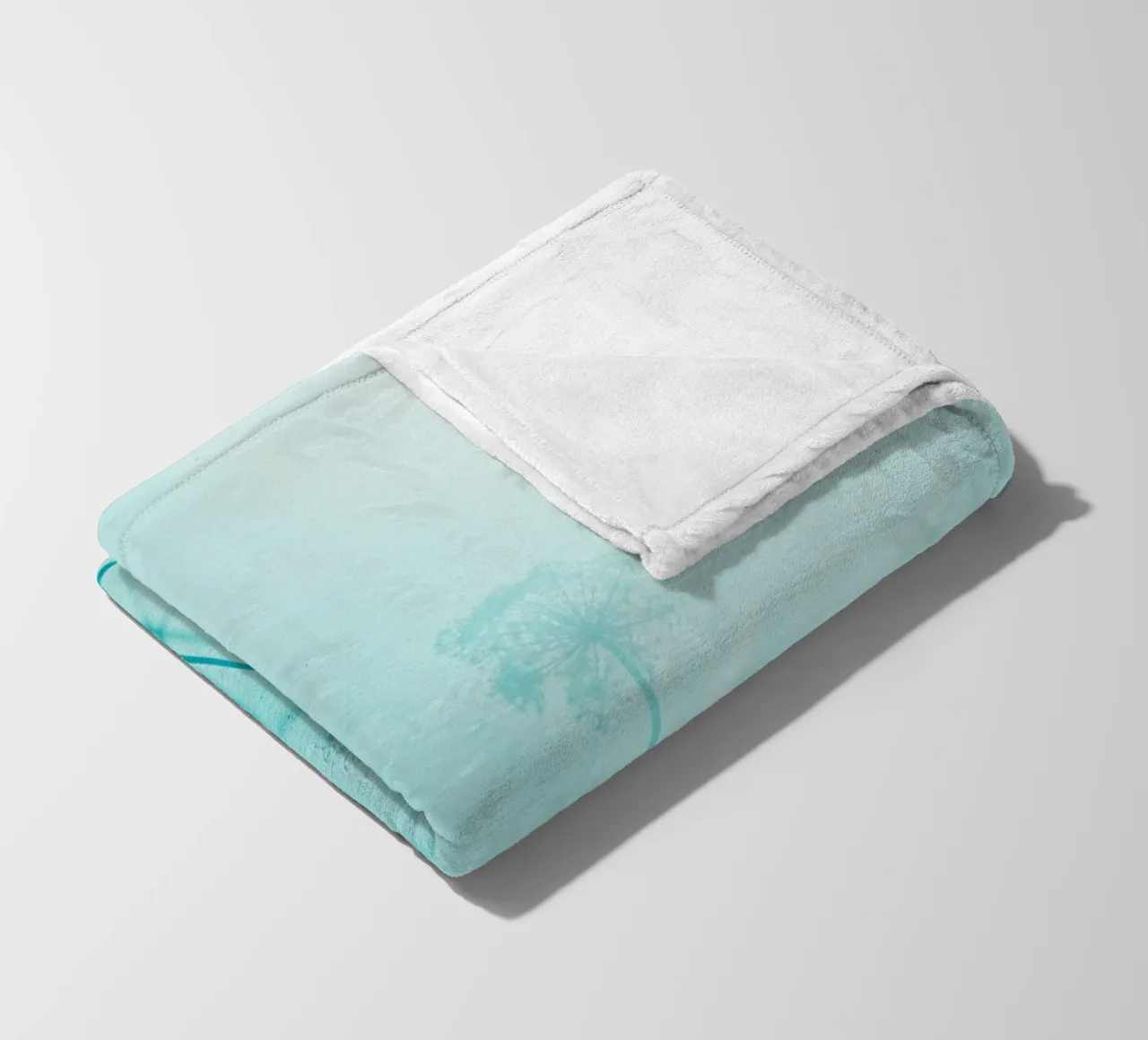 fiori selvatici cielo coperta in pile da Bleu