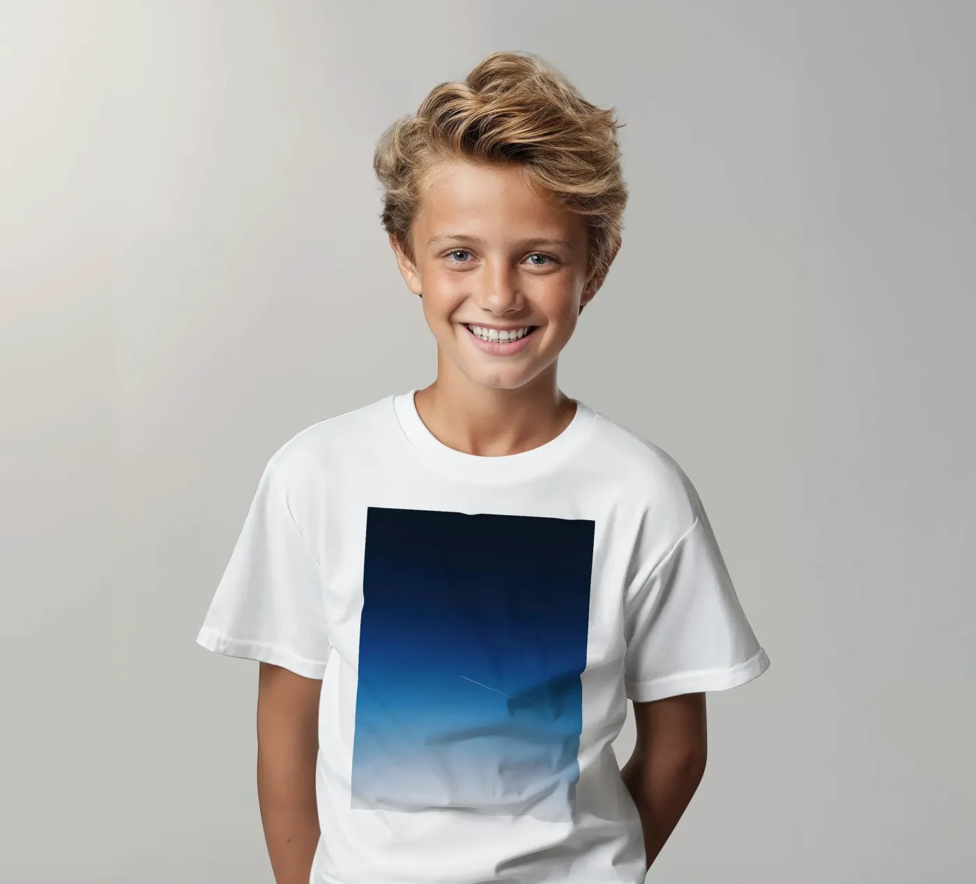 cielo attraverso t-shirt bambini da Bleu