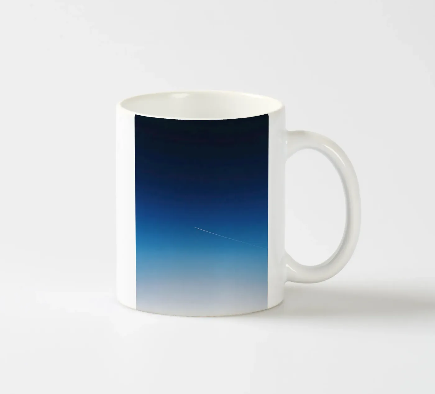 sky through ceramic mug by Bleu