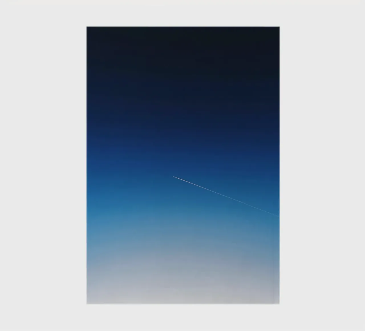 sky through notebook by Bleu