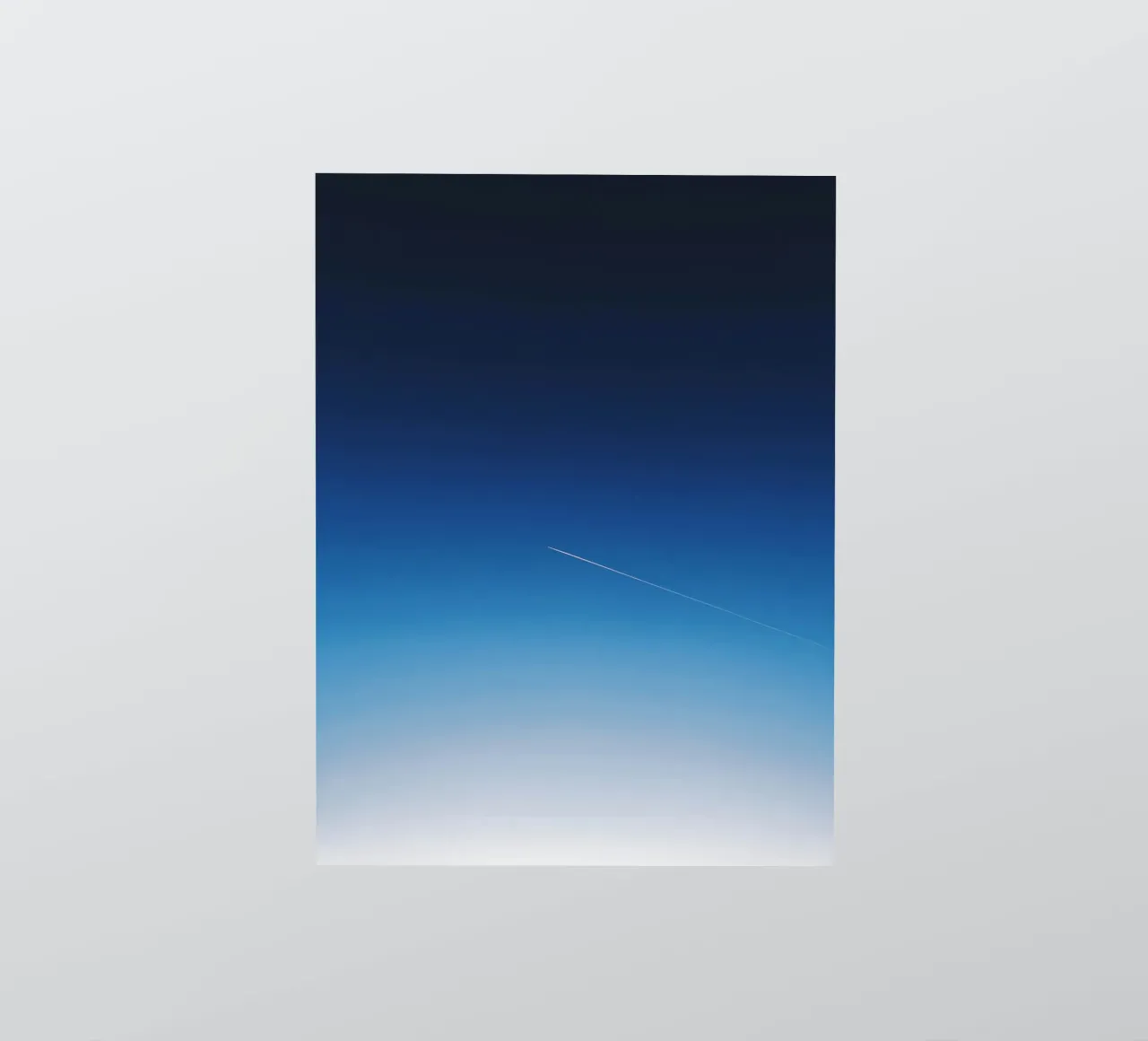 Himmel durch Sticker von Bleu