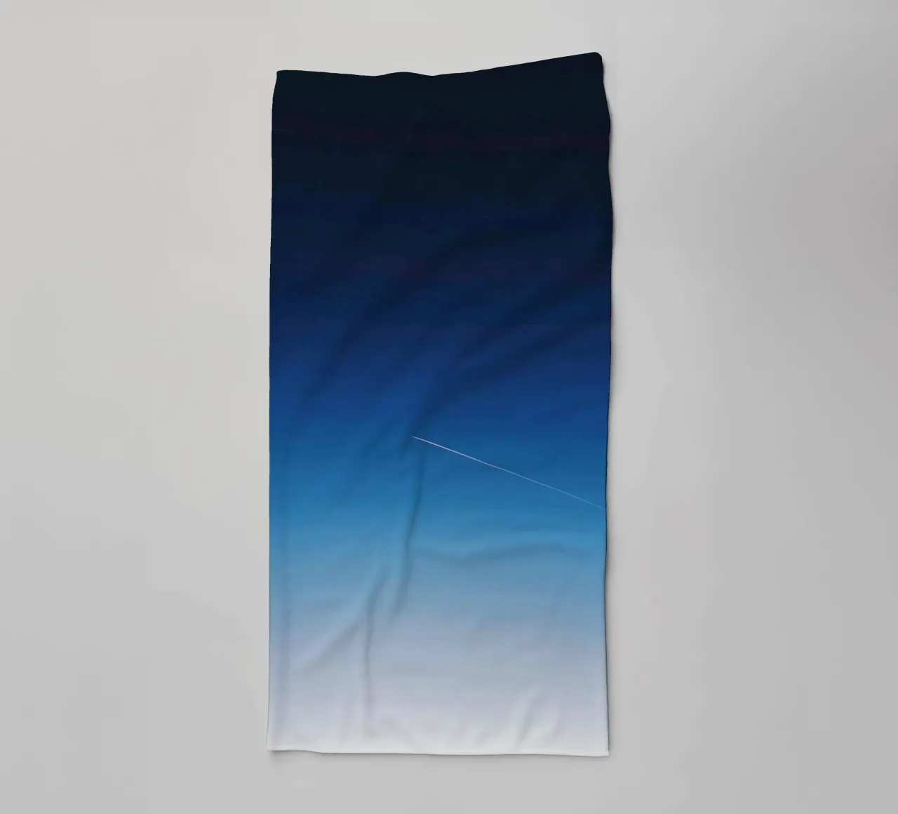 sky through towel by Bleu