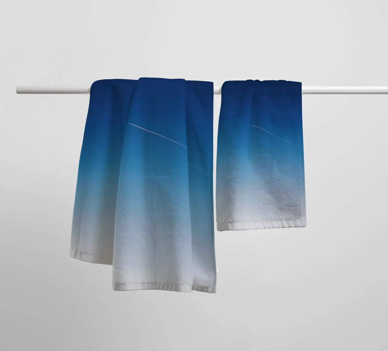 sky through towel by Bleu