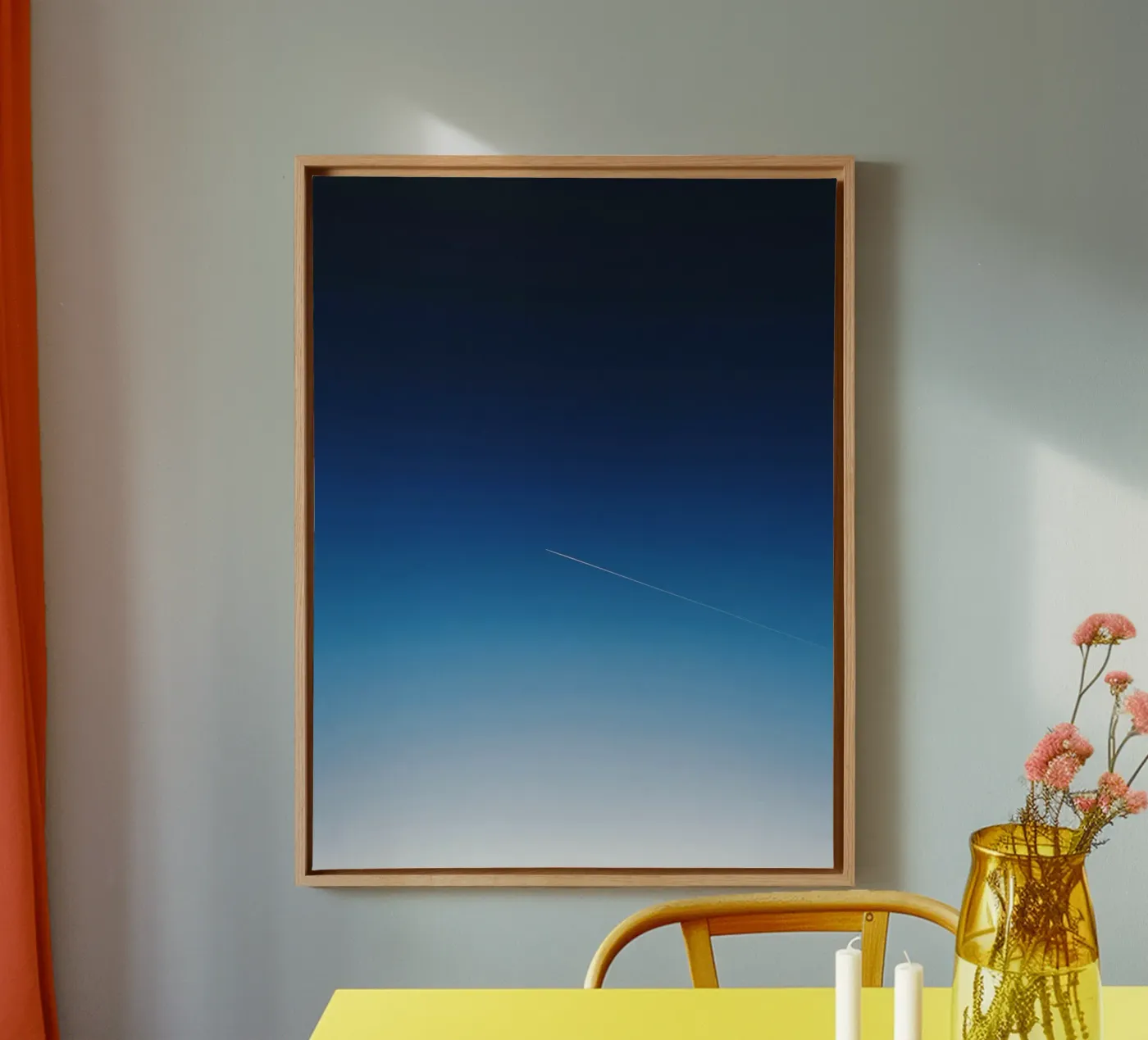 sky through canvas by Bleu