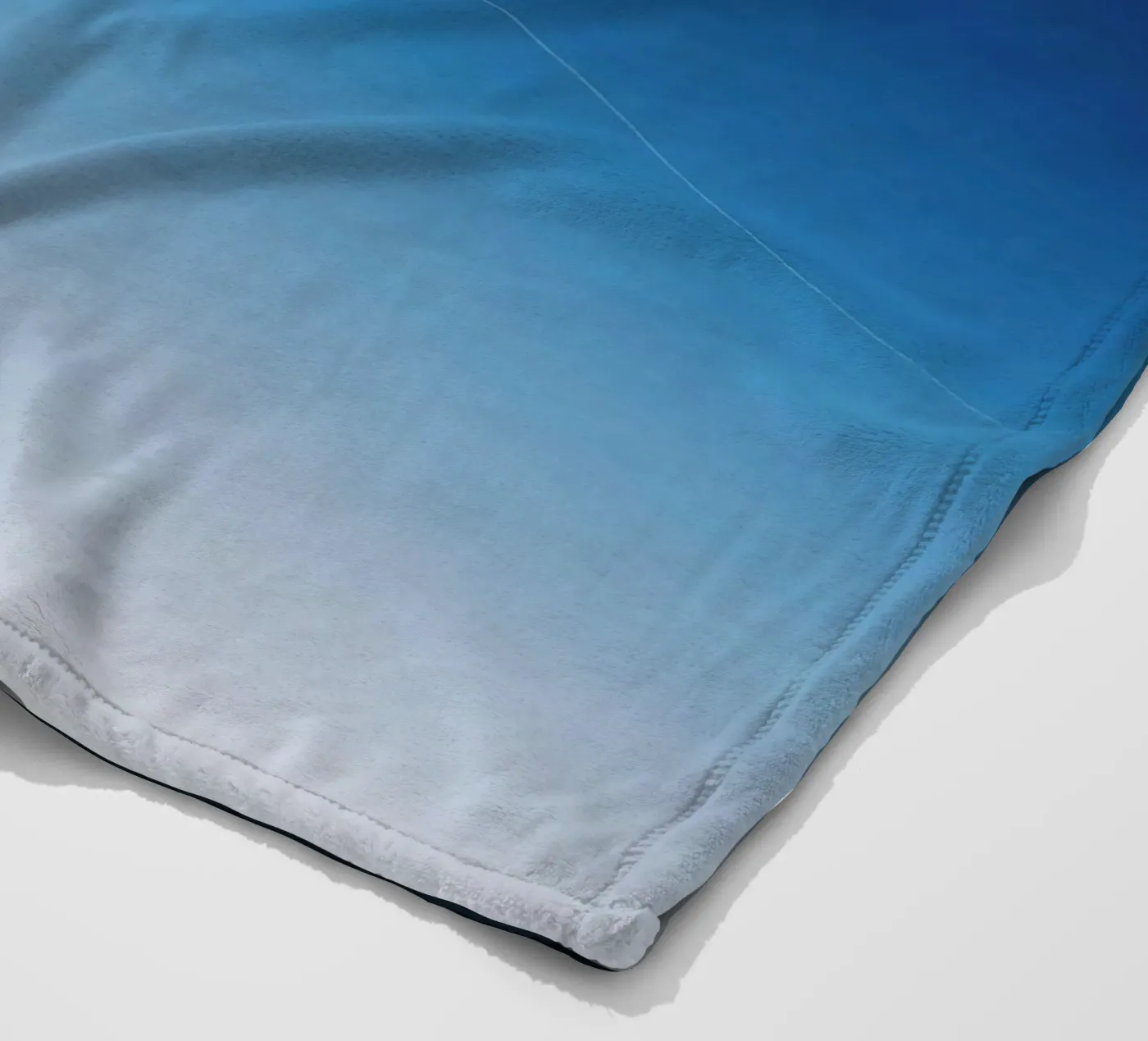 sky through fleece blanket by Bleu