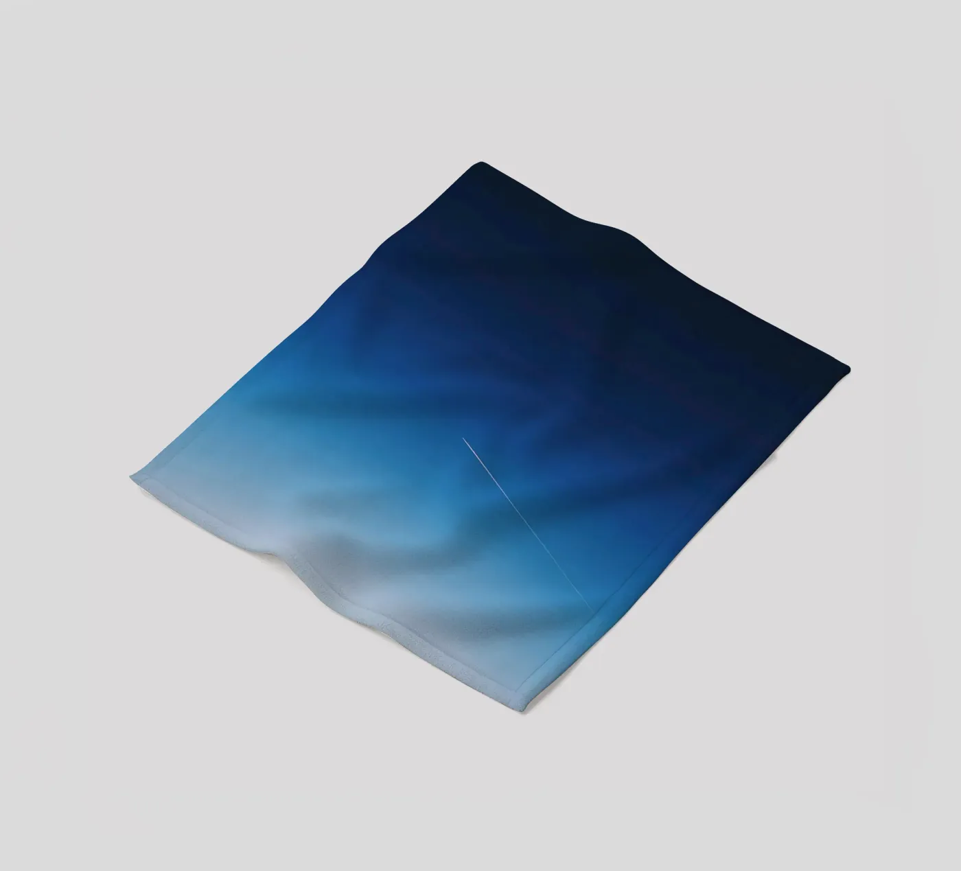 sky through fleece blanket by Bleu