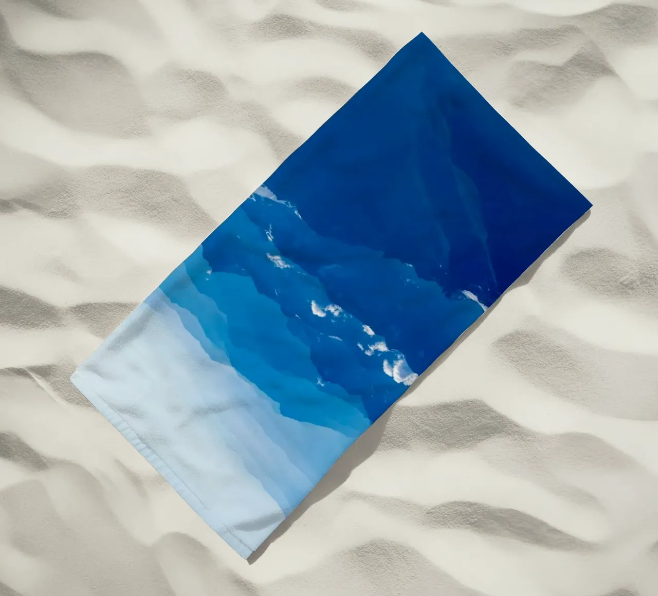 onde di montagna telo mare da Bleu