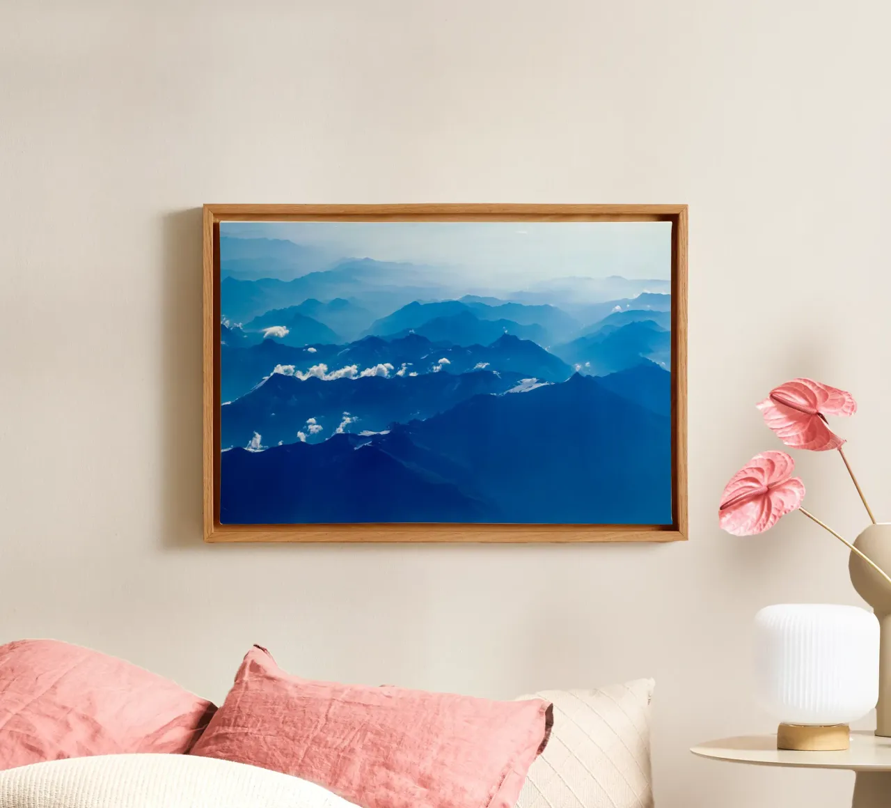 onde di montagna tela da Bleu