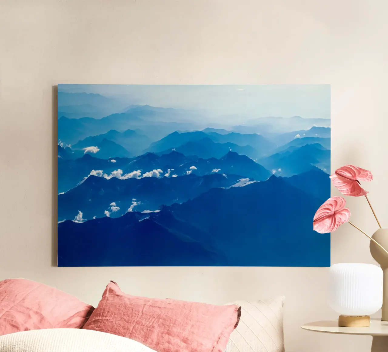 onde di montagna tela da Bleu