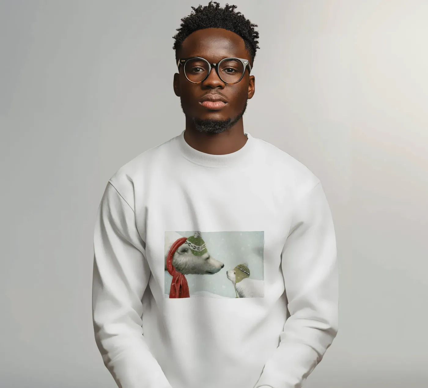 First winter felpa da Eric Fan