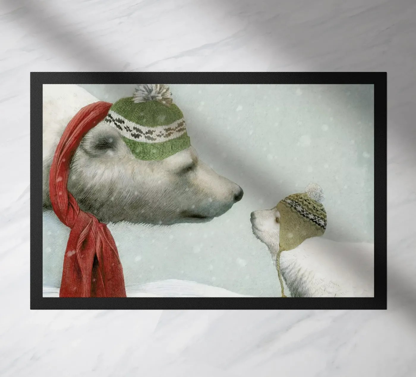 First winter Fußmatte von Eric Fan