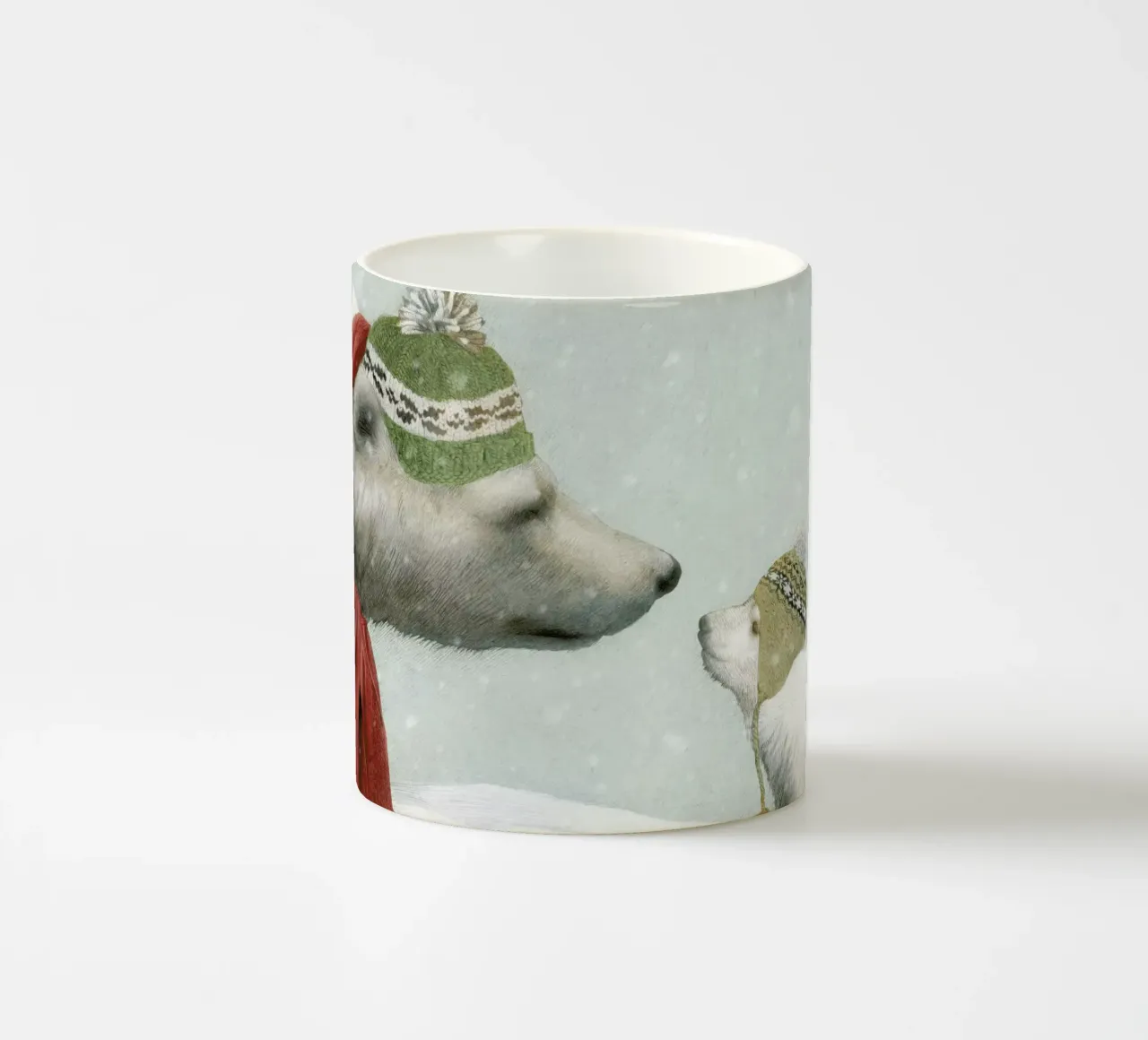 First winter ceramic mug by Eric Fan