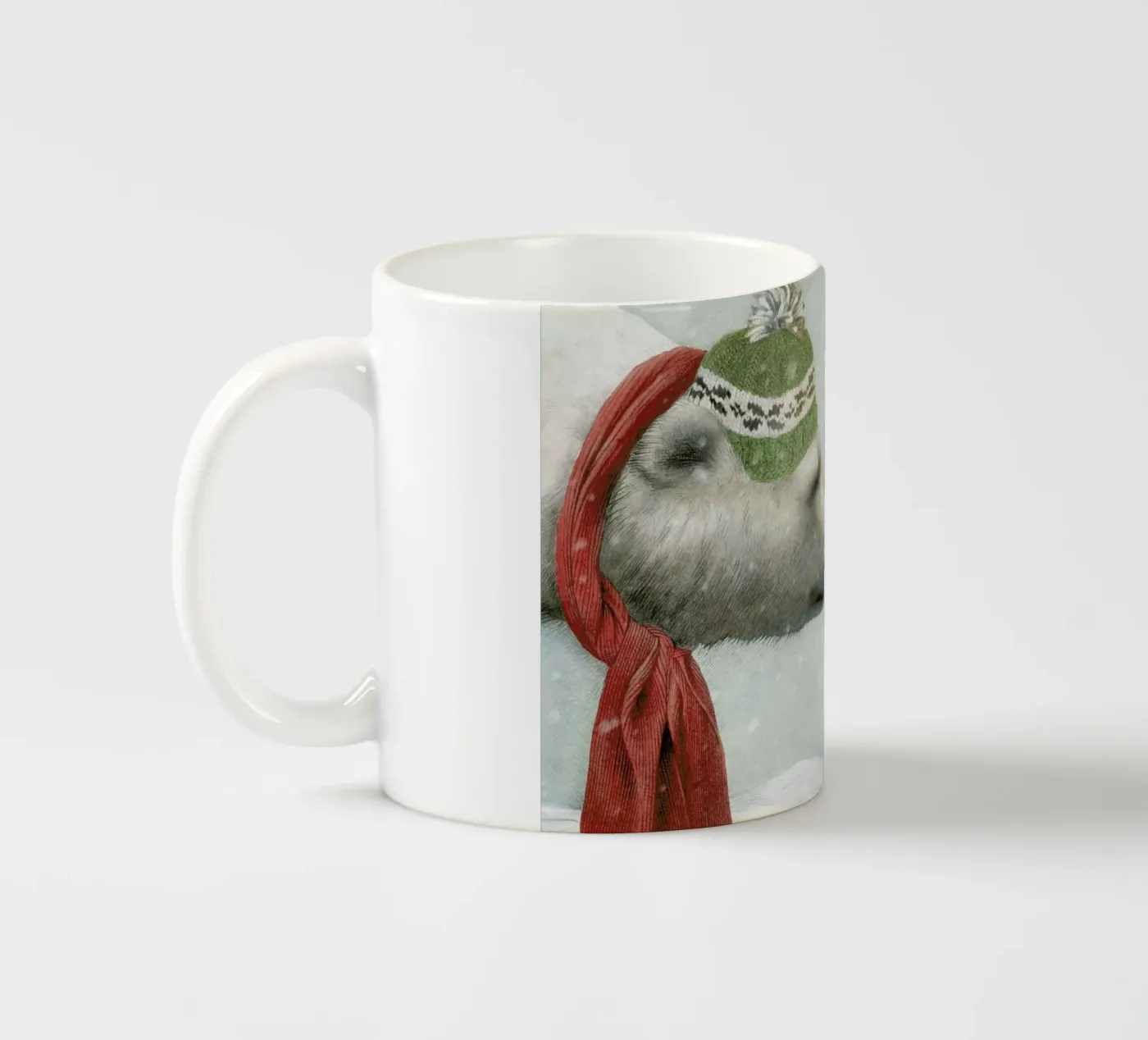 First winter ceramic mug by Eric Fan