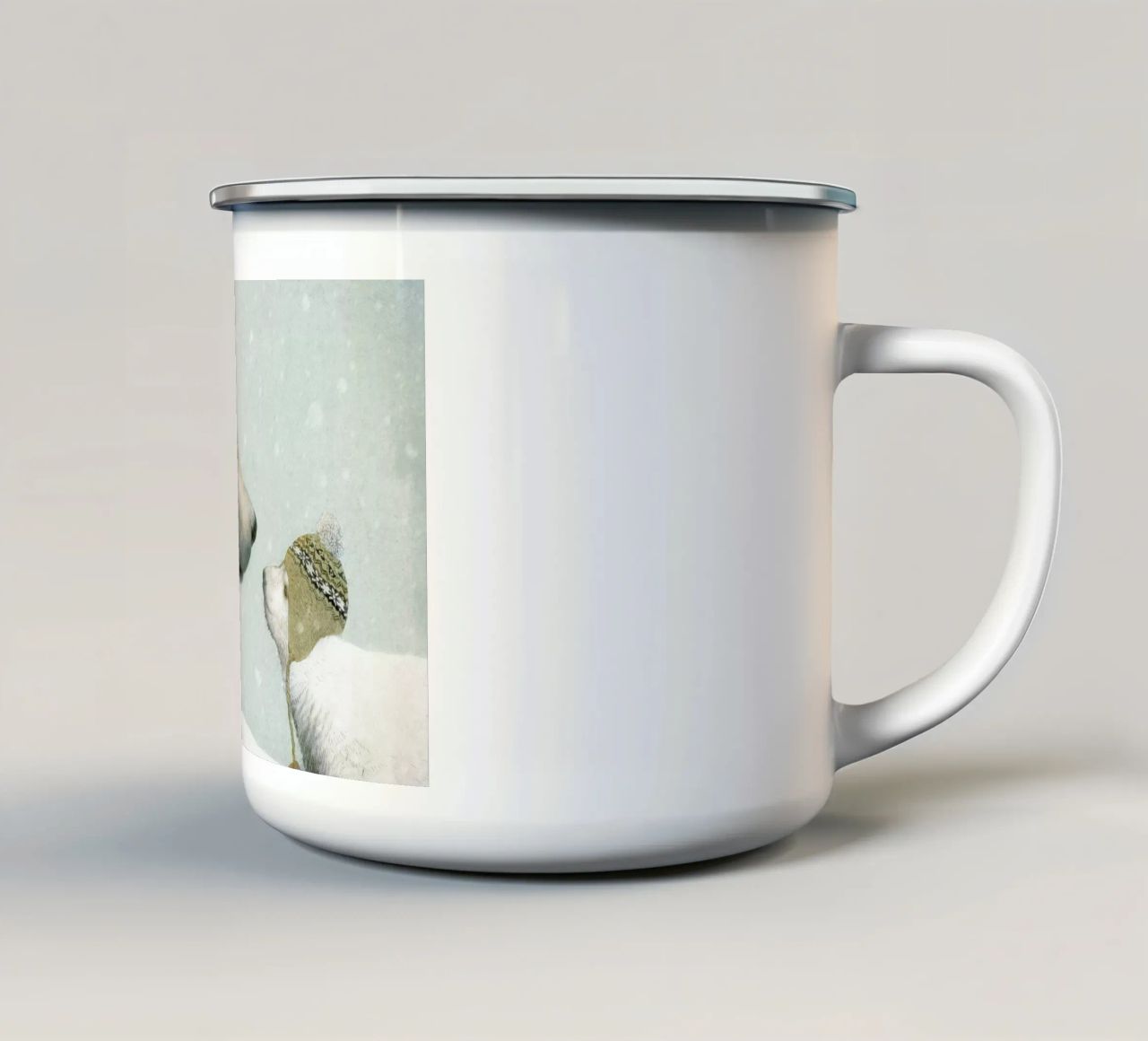 First winter tazza in smalto da Eric Fan