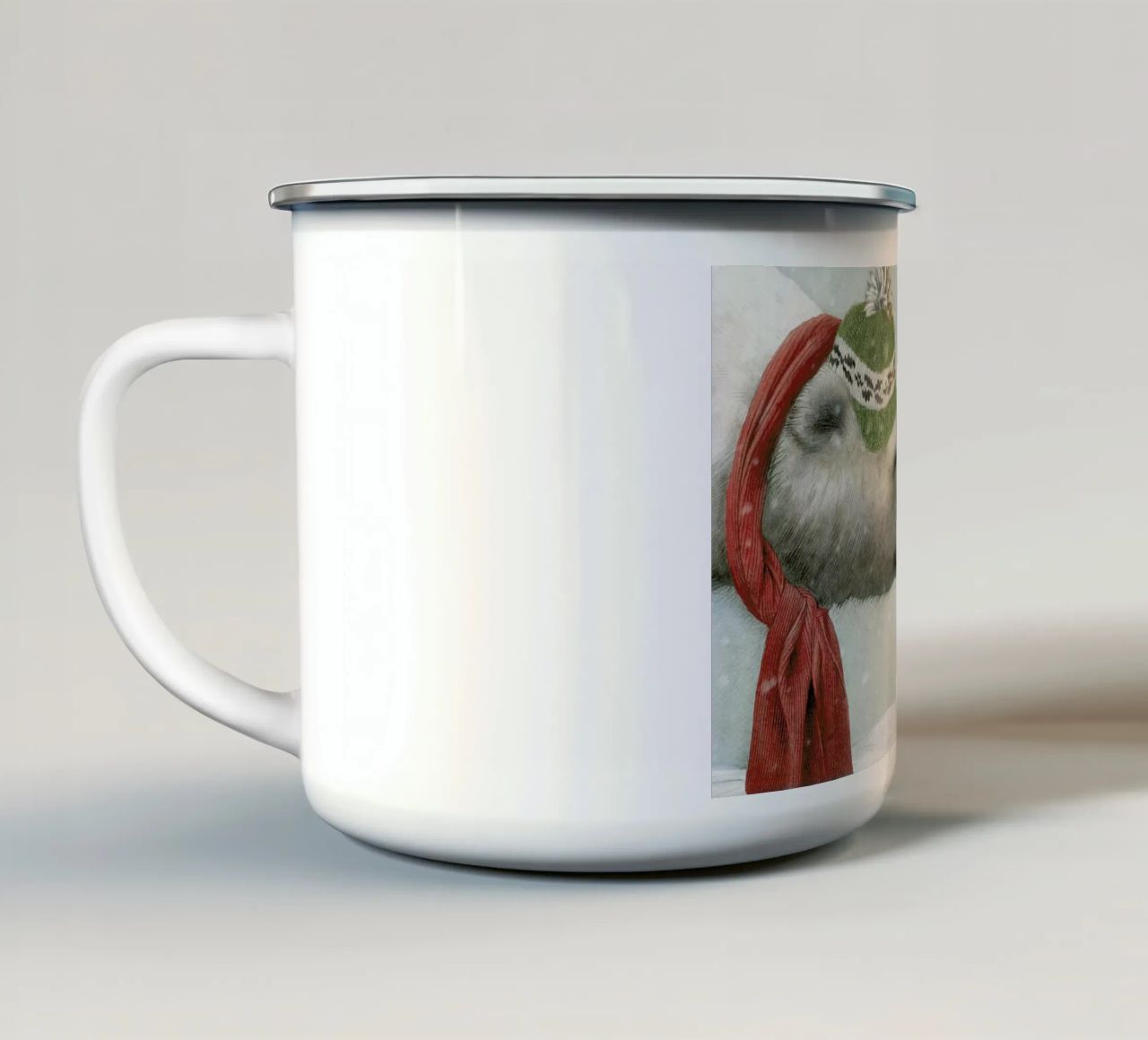 First winter tazza in smalto da Eric Fan