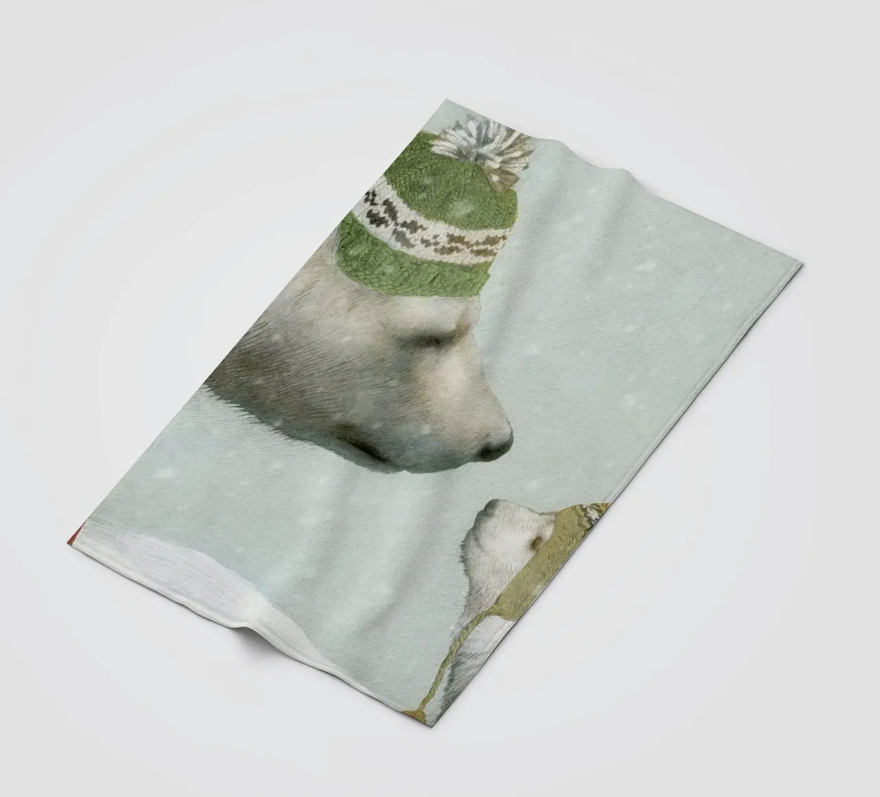 First winter Fleecedecke von Eric Fan