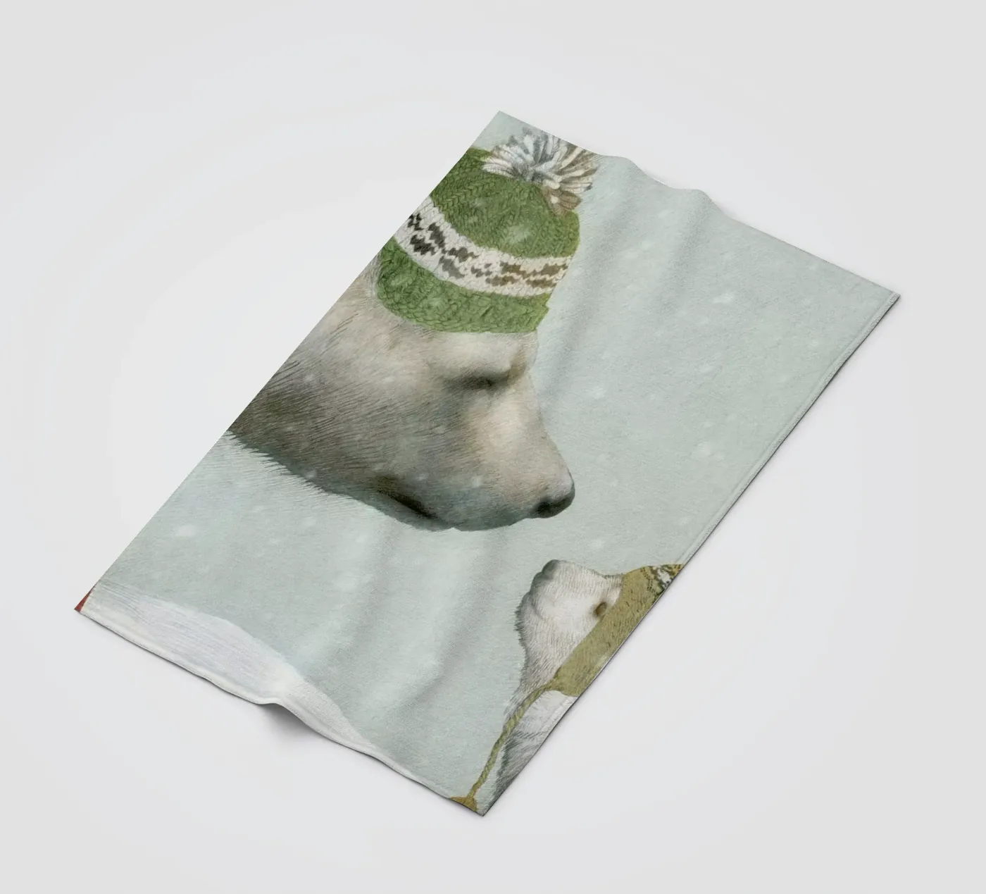 First winter coperta in pile da Eric Fan