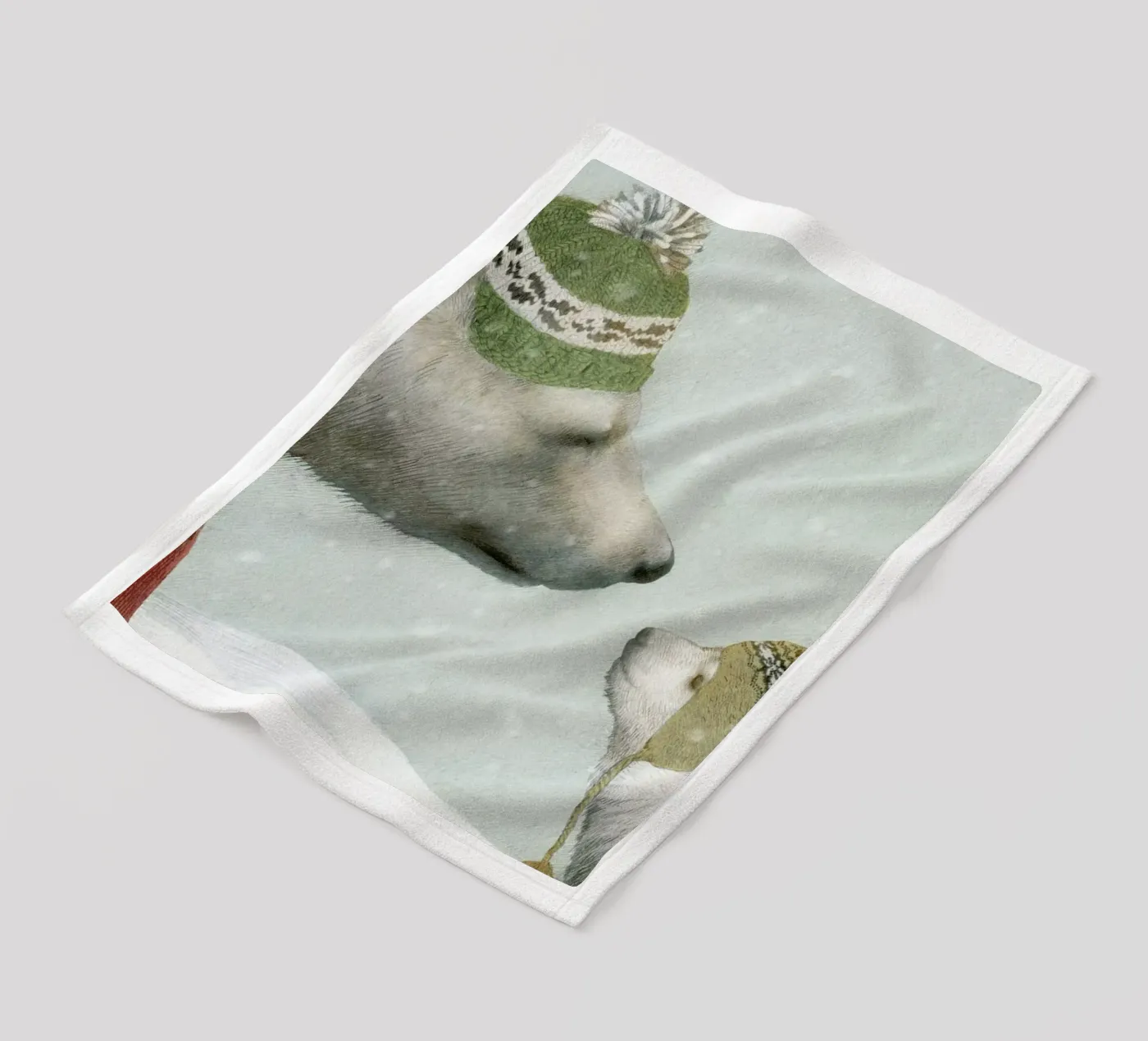 First winter coperta in pile da Eric Fan