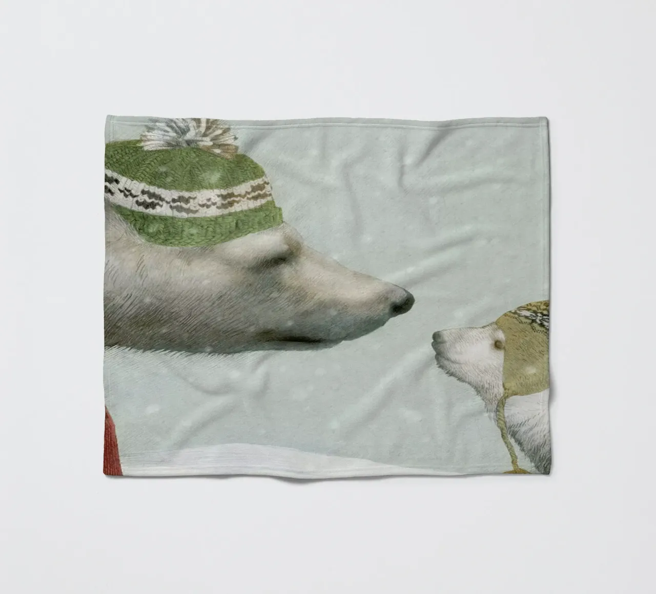 First winter Fleecedecke von Eric Fan