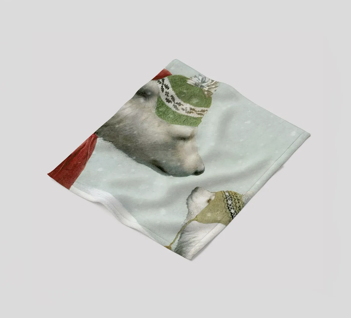 First winter coperta in pile da Eric Fan