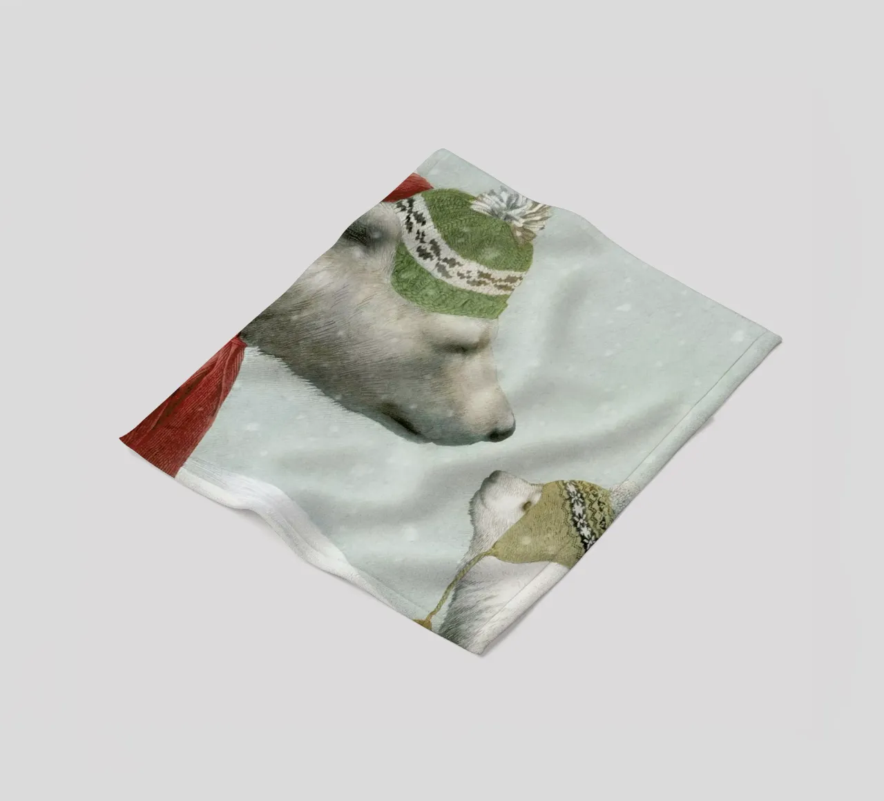 First winter Fleecedecke von Eric Fan