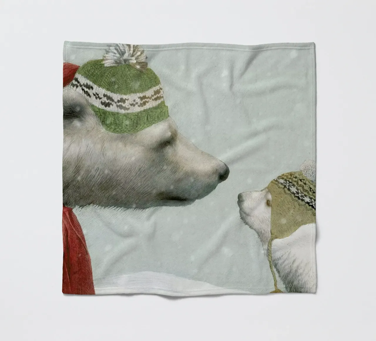 First winter Fleecedecke von Eric Fan