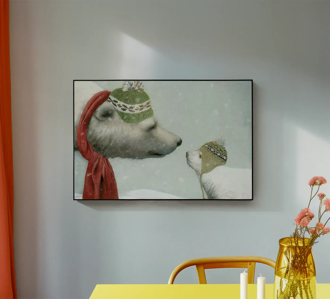 First winter plexiglas de Eric Fan