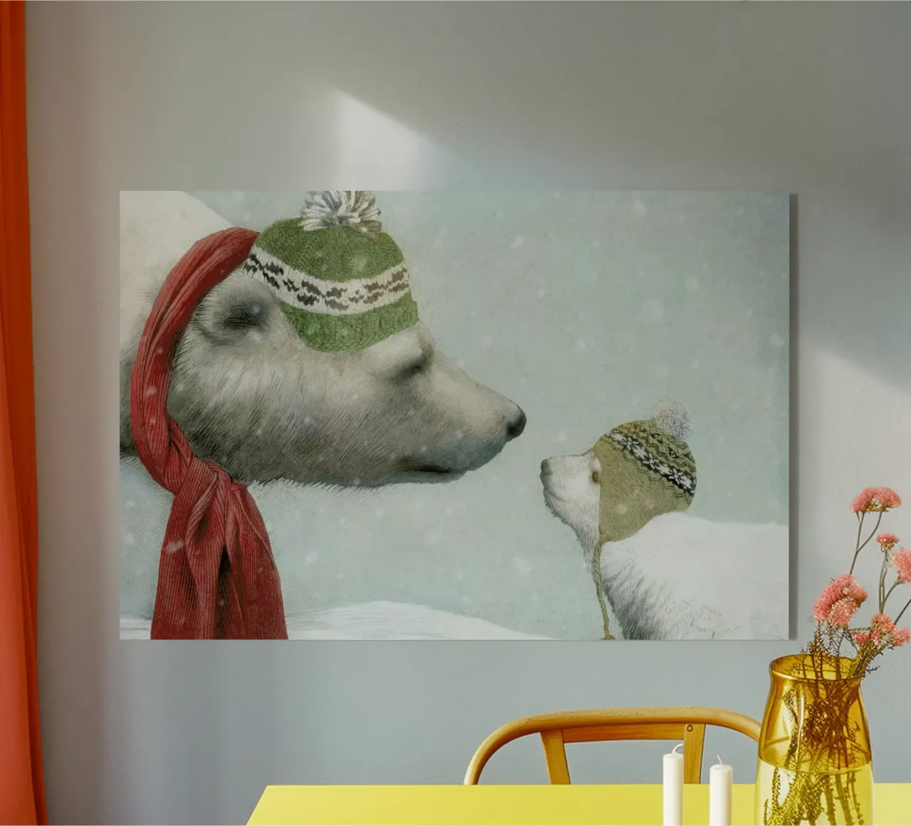 First winter acrylic glass by Eric Fan