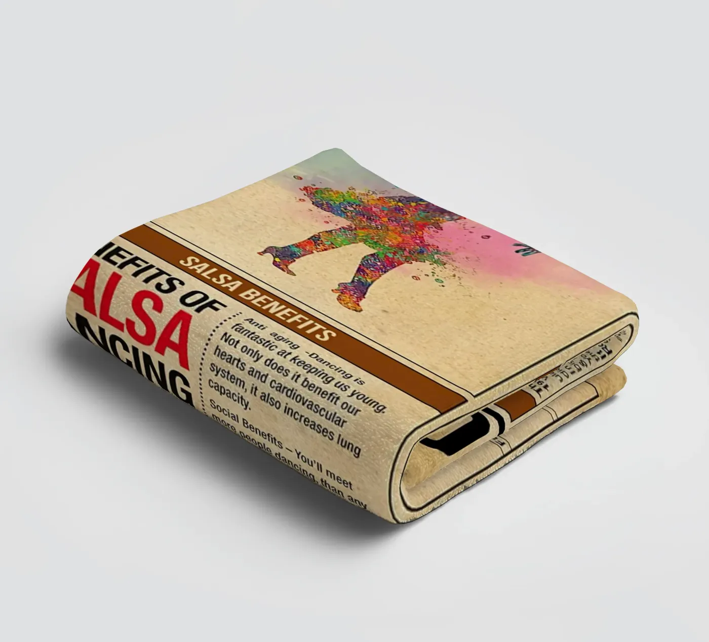 Salsa Knowledge Poster towel by Maritiknowled