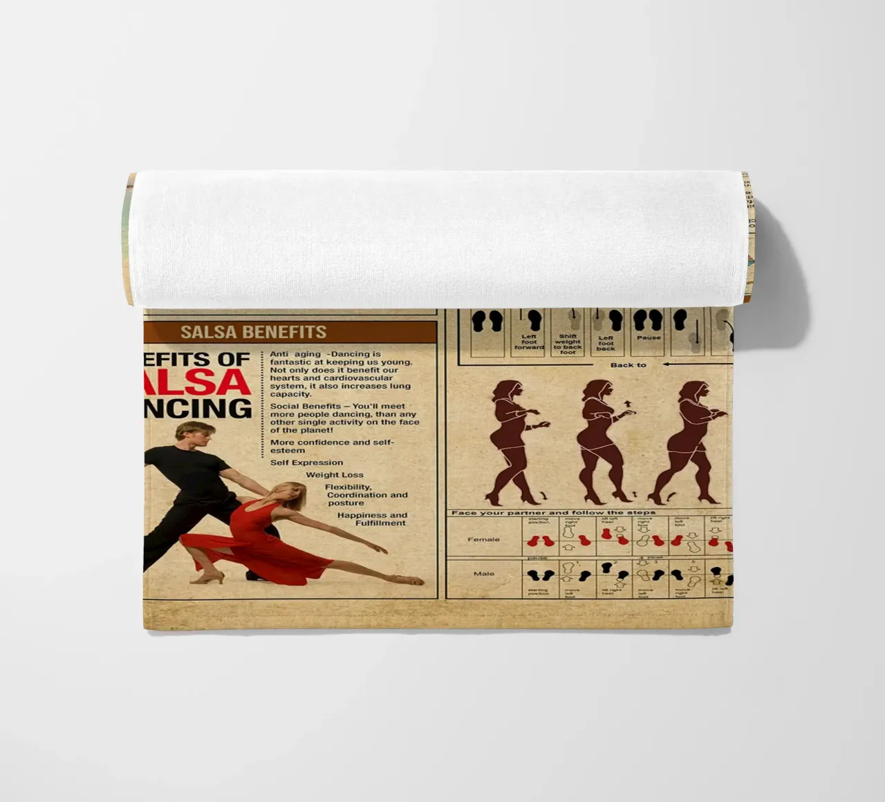 Poster sulla conoscenza della salsa telo mare da Maritiknowled