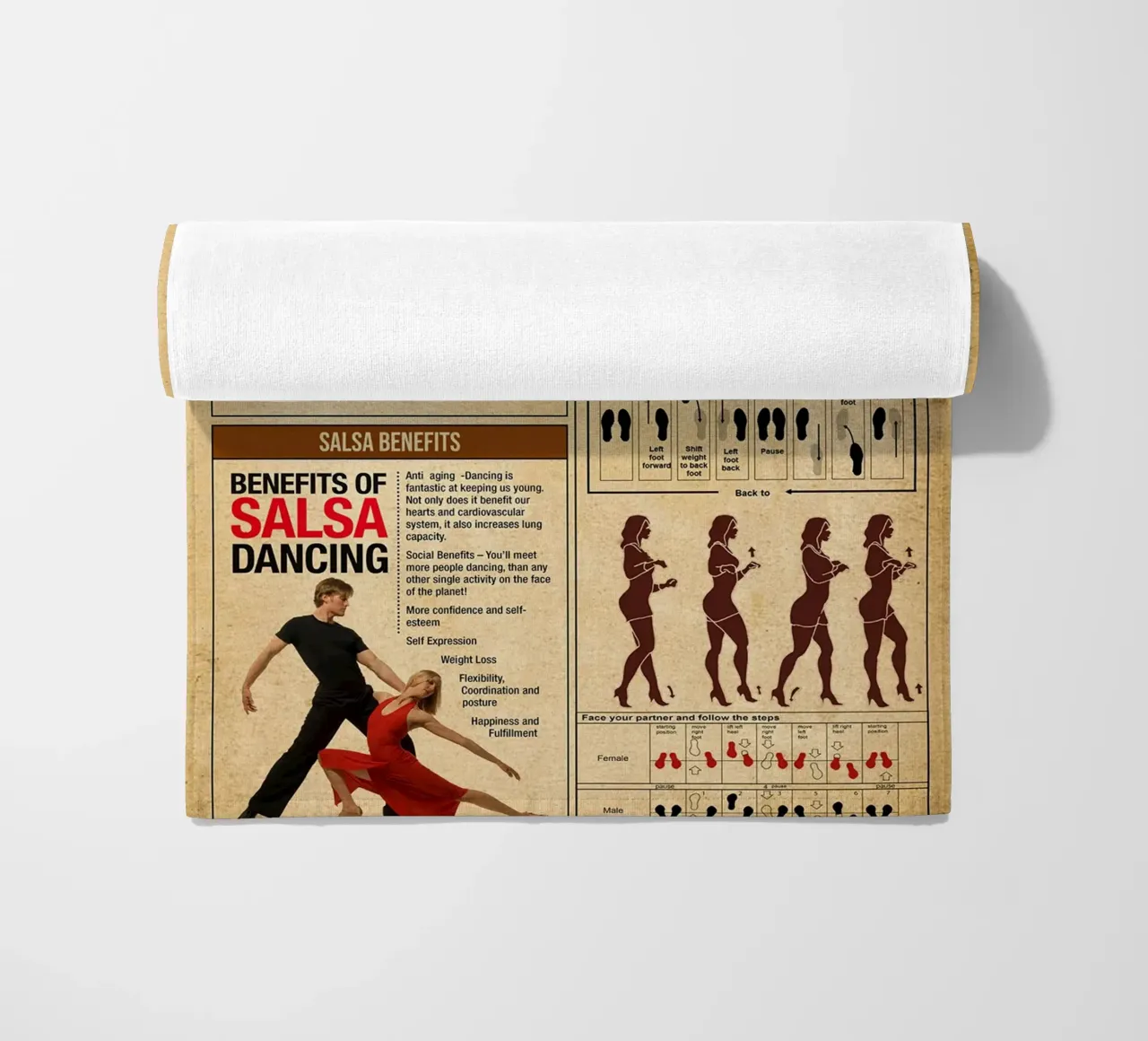 Poster sulla conoscenza della salsa telo mare da Maritiknowled