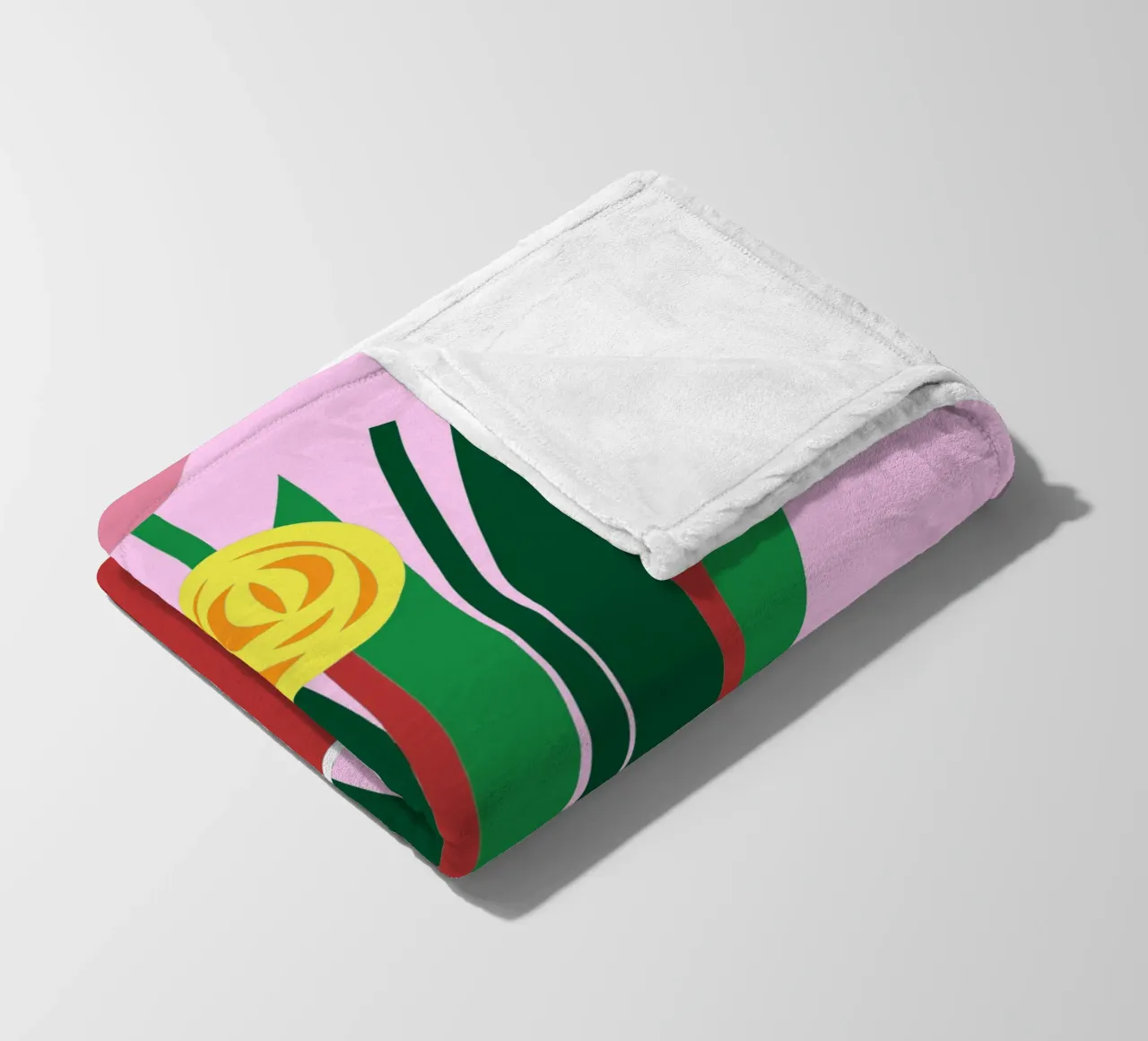 Tulipani in vaso coperta in pile da LOOK DIFFERENT