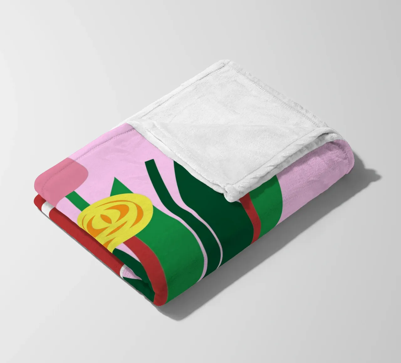 Tulipani in vaso coperta in pile da LOOK DIFFERENT
