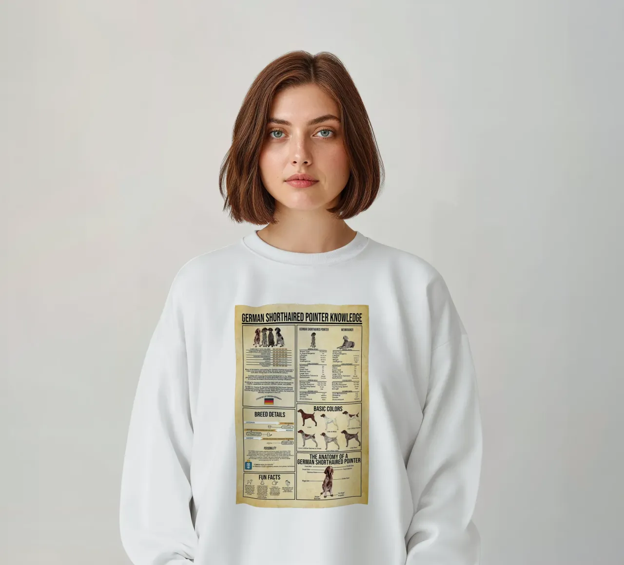 Conoscenza del Pointer Tedesco a pelo corto felpa da Maritiknowled