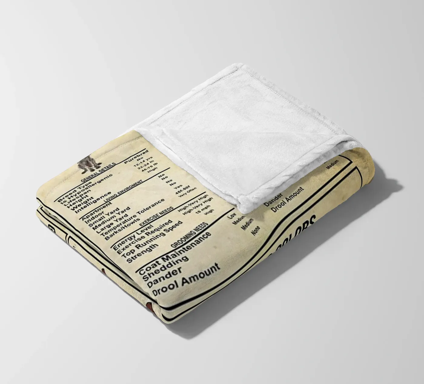 German Shorthaired Pointer Knowledge fleece blanket by Maritiknowled