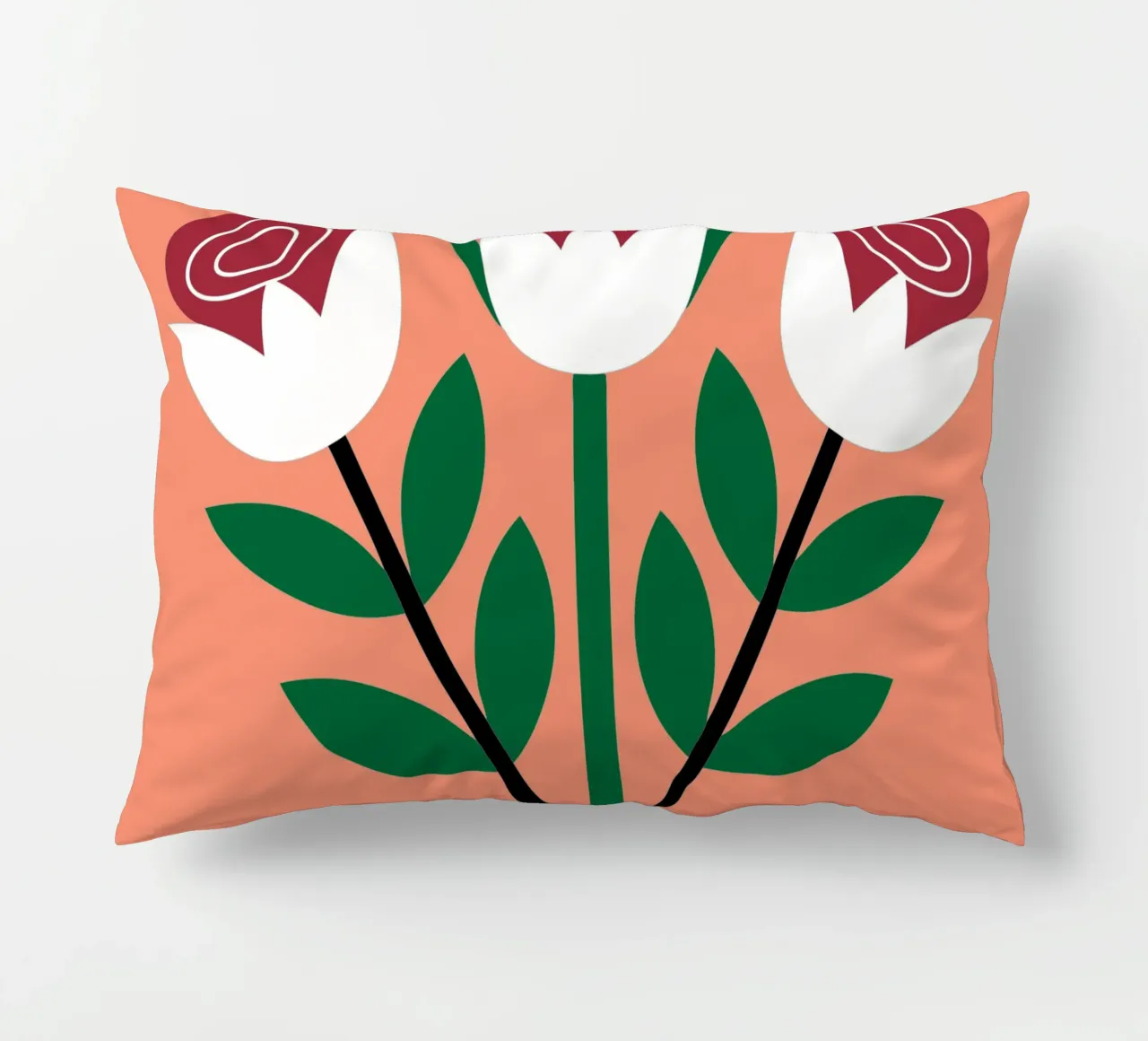 Tulipani in vaso cuscino da LOOK DIFFERENT