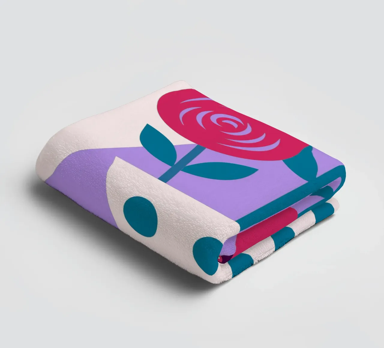 Tulips in a Vase towel by LOOK DIFFERENT