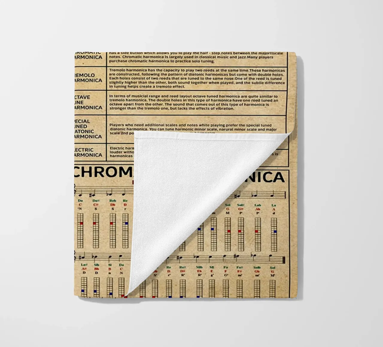 Harmonica Knowledge Poster telo mare da Maritiknowled