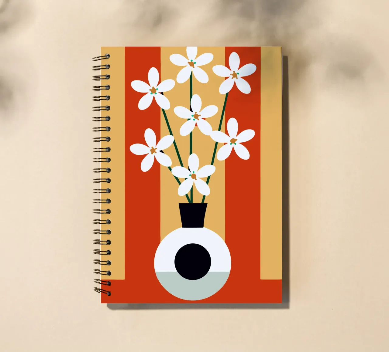 Vaso di fiori di gelsomino diario ad anelli da LOOK DIFFERENT