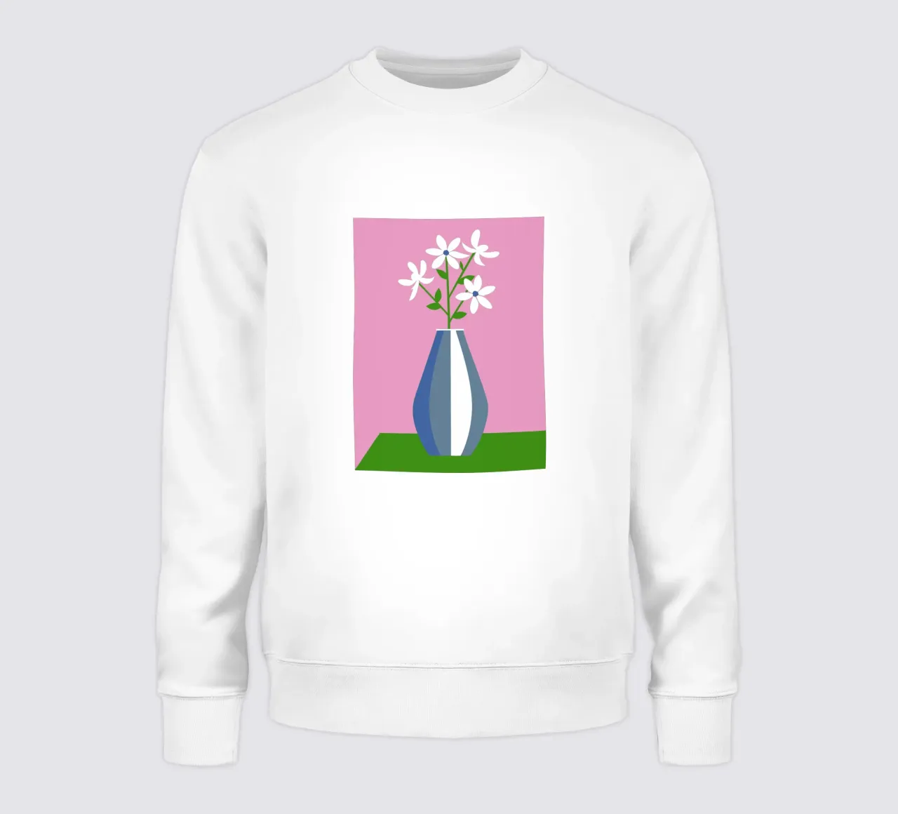 Vaso di fiori di gelsomino felpa da LOOK DIFFERENT