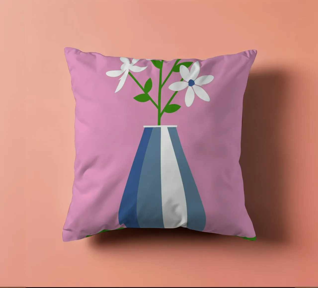 Vaso di fiori di gelsomino cuscino da LOOK DIFFERENT