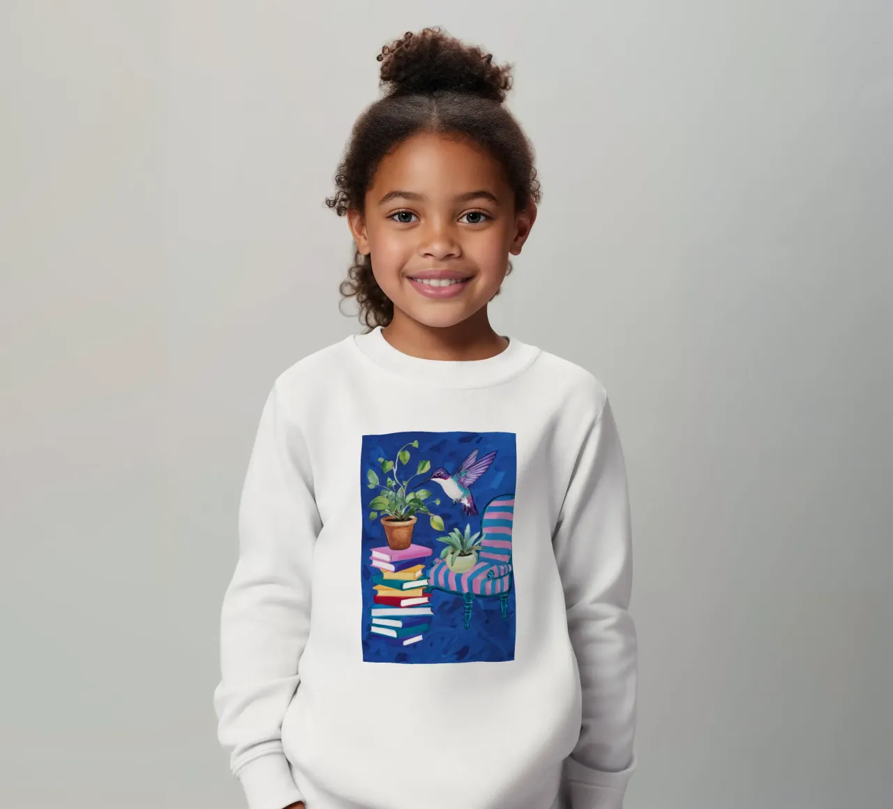 Moda artistica e colorata felpa bambino da Ebony Carpenter