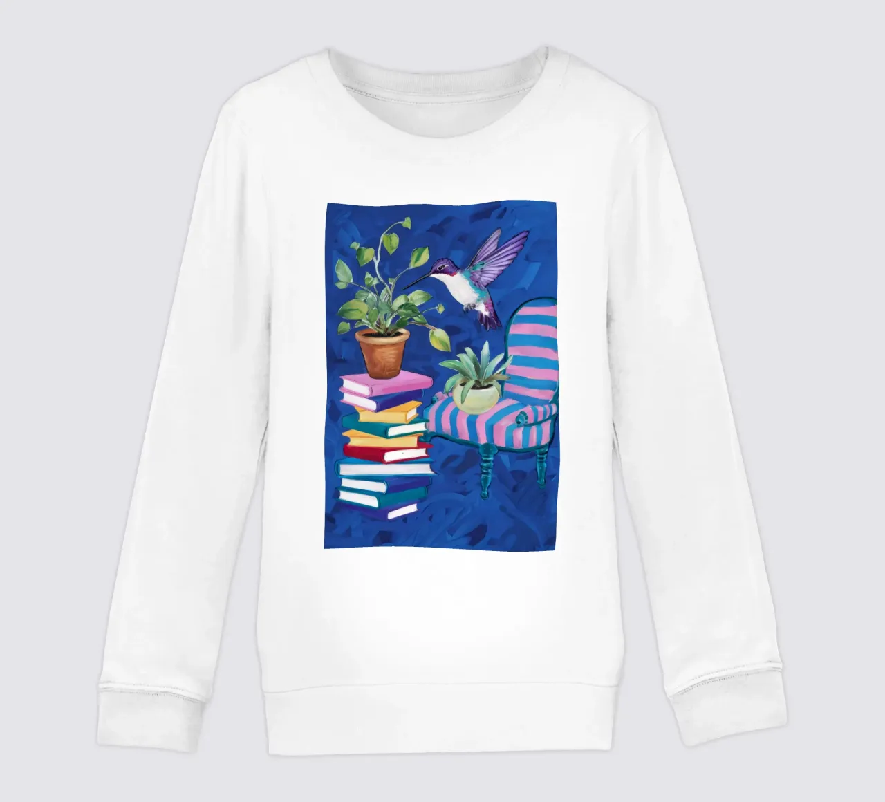 Moda artistica e colorata felpa bambino da Ebony Carpenter