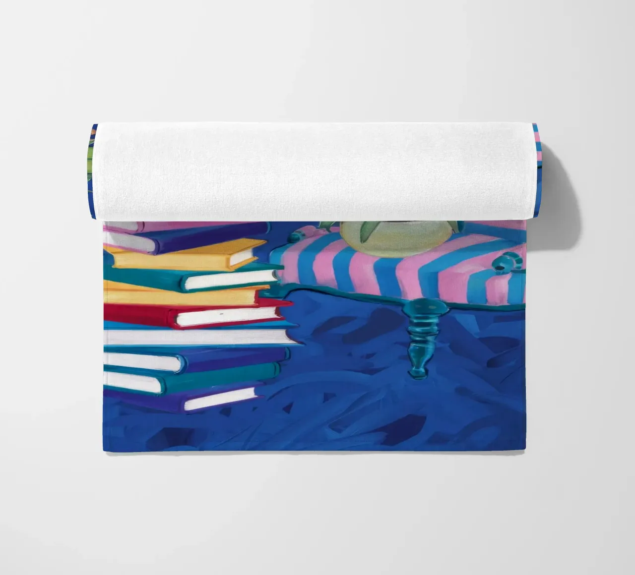 Moda artistica e colorata telo mare da Ebony Carpenter