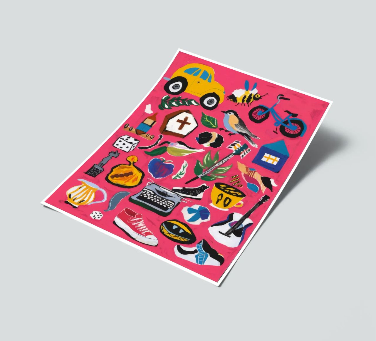 Launisches Chaos Stickerbogen von Ebony Carpenter